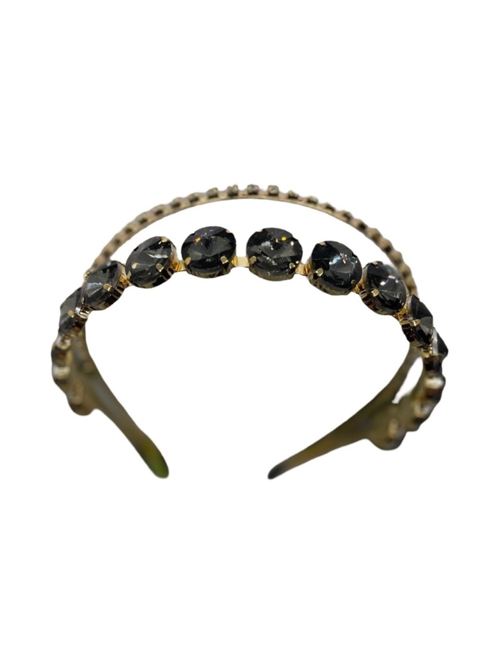 Gold-Tone Gray
Crystal Headband - Elegant Women's FINAL PRICE DROP